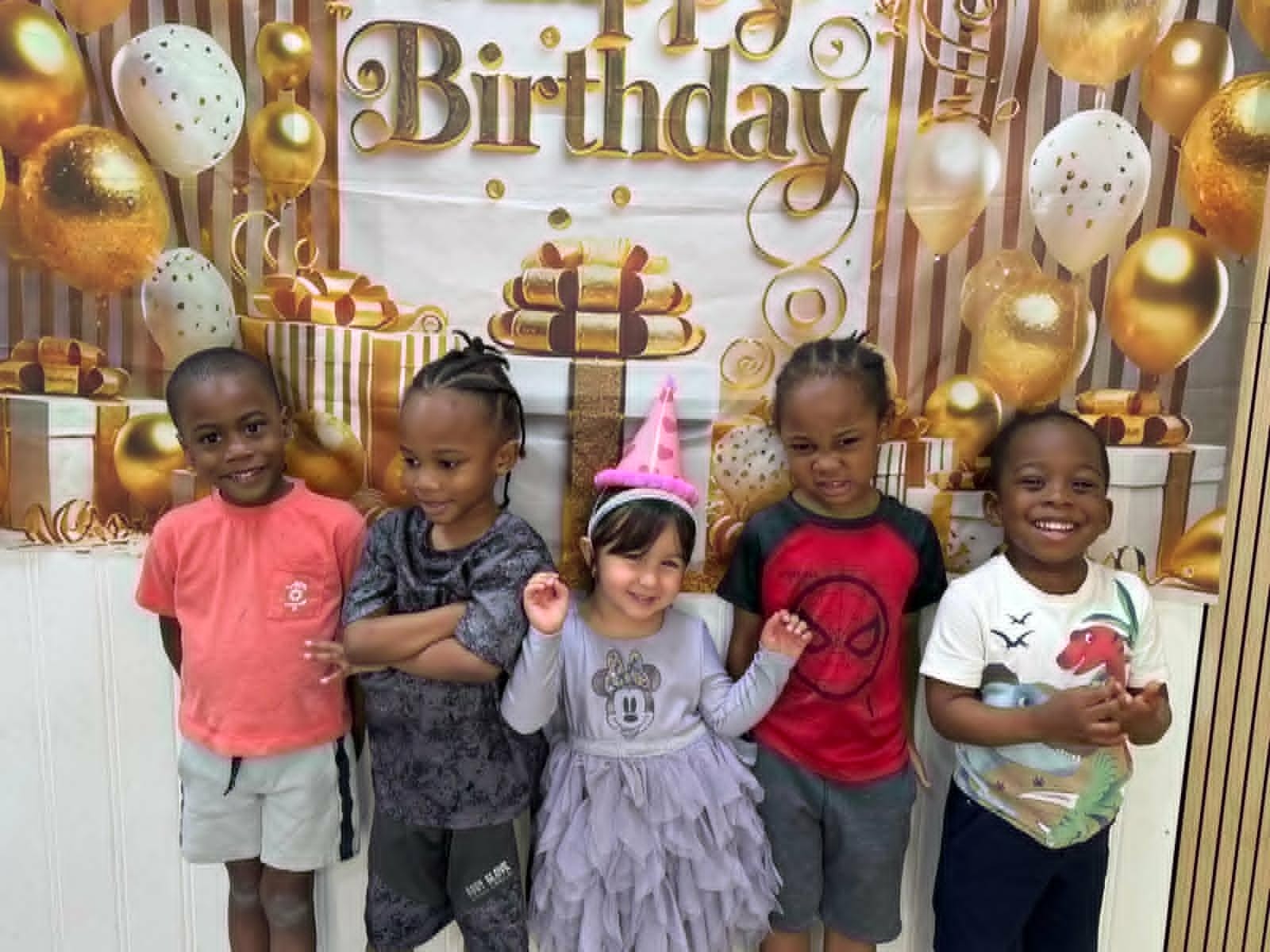 Fête d'anniversaire à la Garderie Rafiki